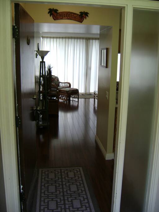 Entrance to condo