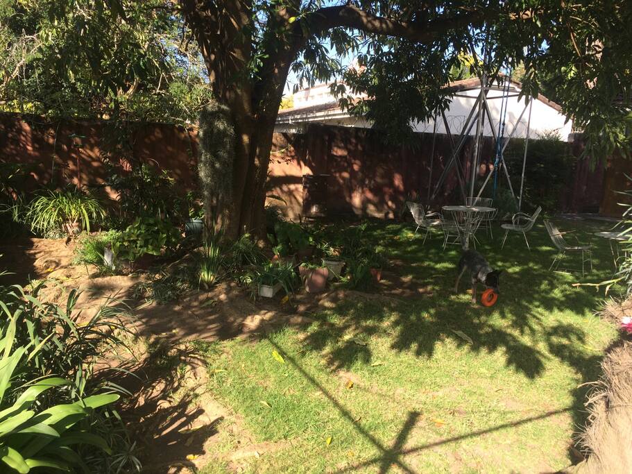 Garden, which is shared by the main house and cottage