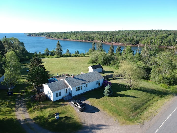Private 333’ beach. Houses for Rent in Robbinston, Maine, United