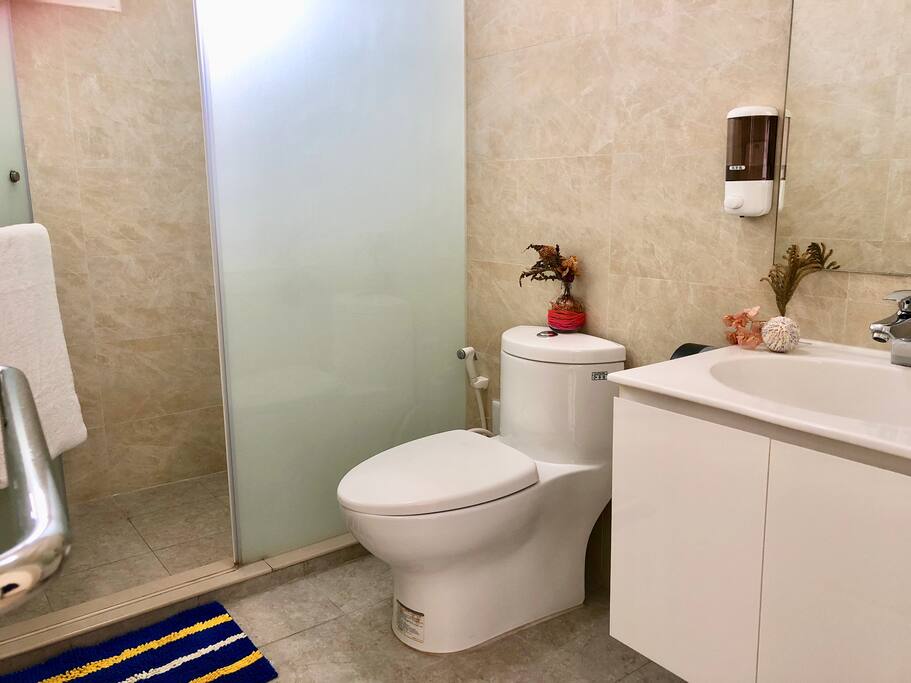 獨立衛浴空間 Separate washroom and shower room