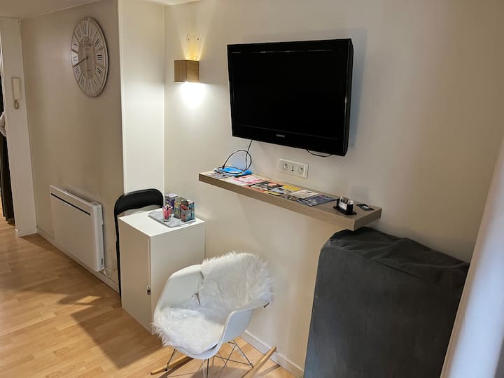 Appart 1r : 30м² Hypercentre Plage à 200m - Dieppe