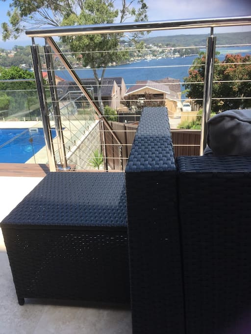 lounge area outside