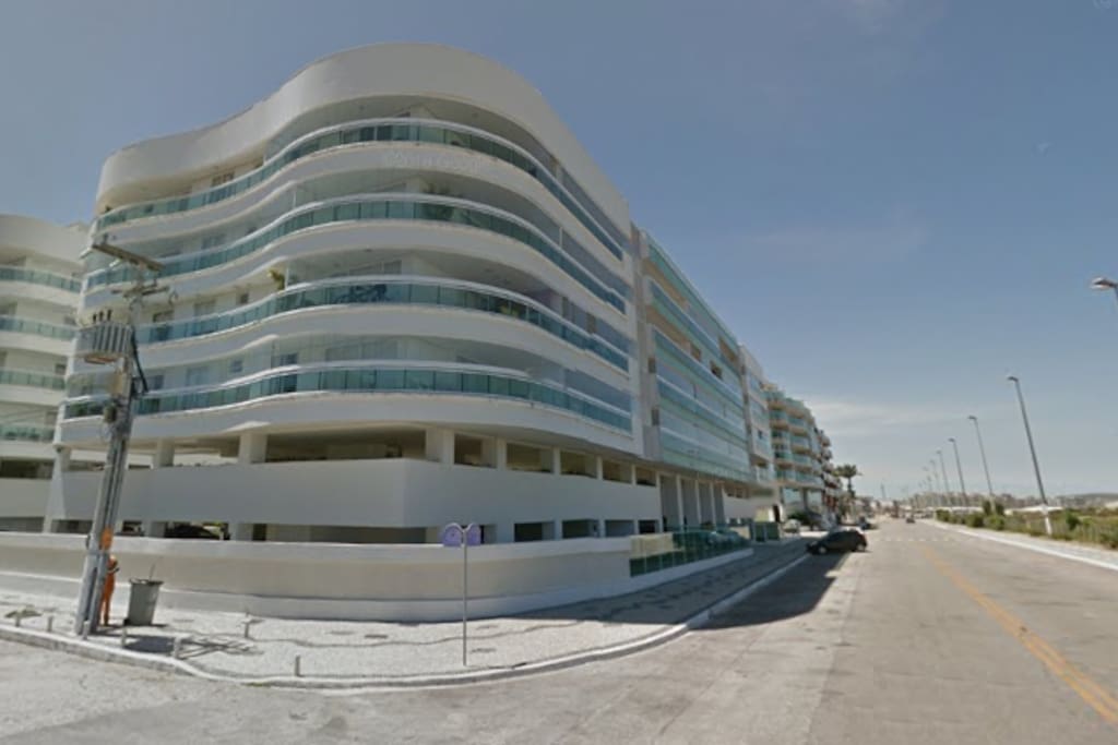 Fachada do condomínio