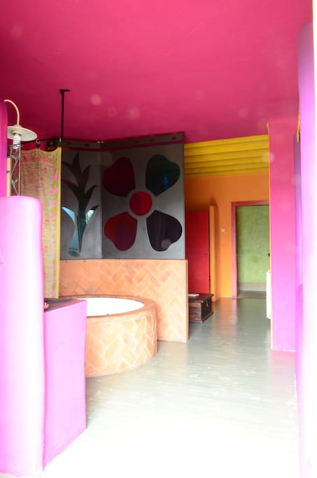 magnífico Jacuzzi y zona de estar