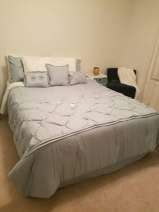 Comfortable Queen size bed