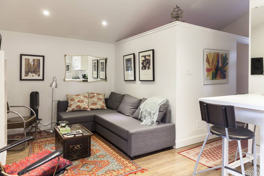 The living room area!