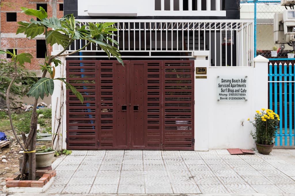 Front of the Apartment Block