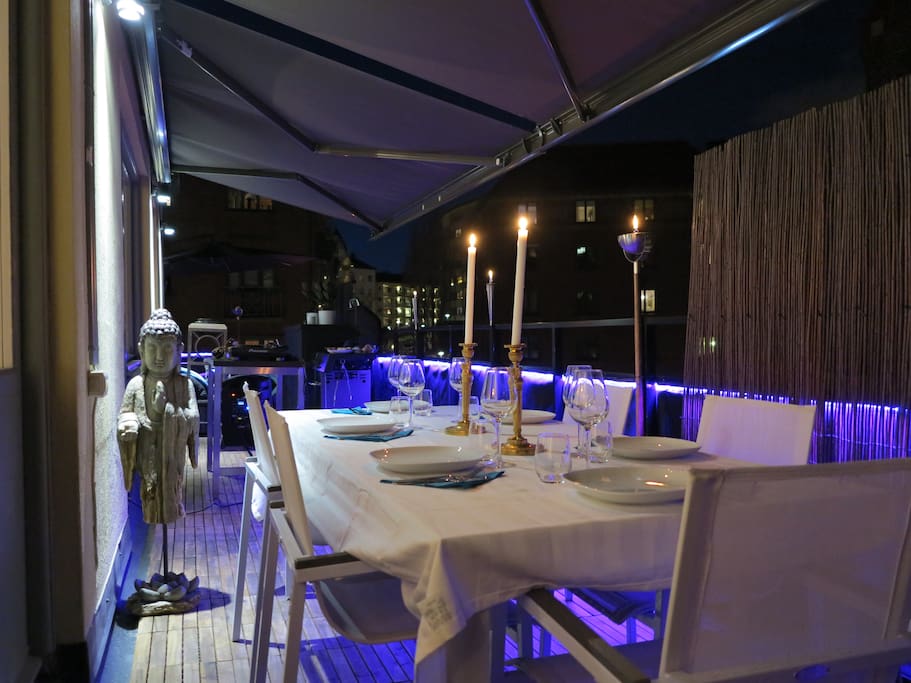 Outdoor dinner Table
