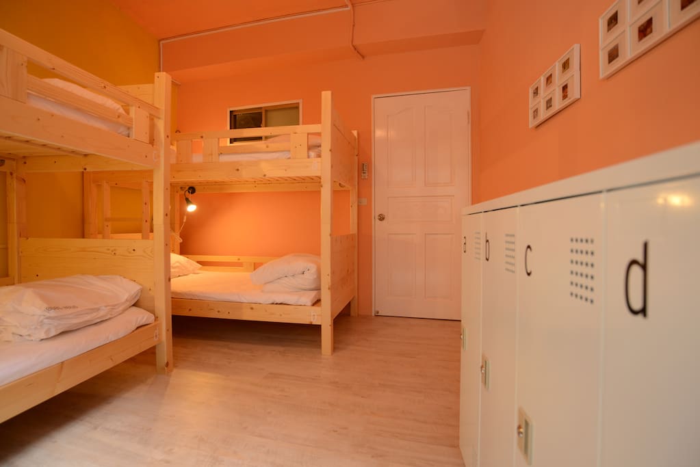 Our 4 beds suits, all beds coming with outlet plug, led lamp, comfortable mattress, comfy pillow, personal locker.