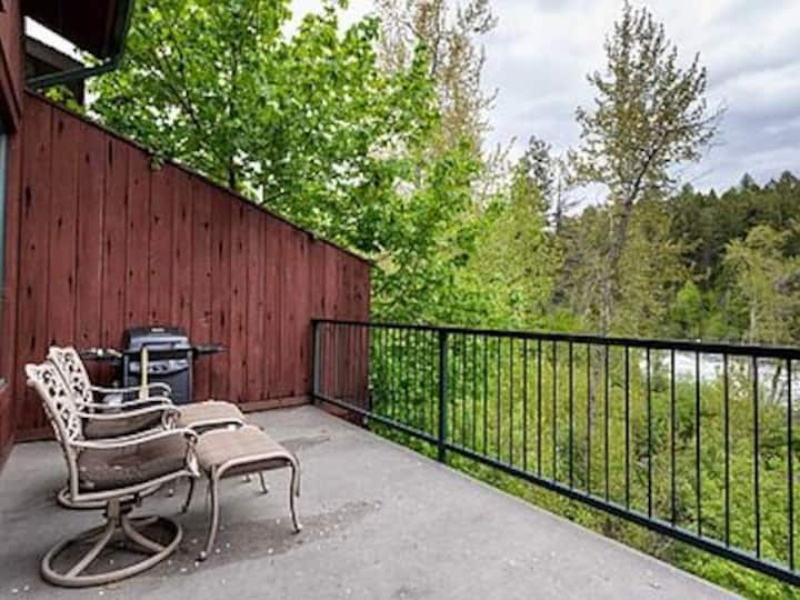 Beautiful Loft Condo on the Swan River in BigFork Condominiums for Rent in Bigfork, Montana