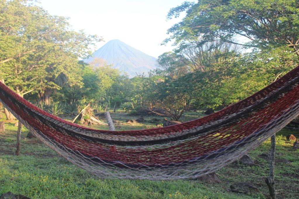 A view of volcano conception
