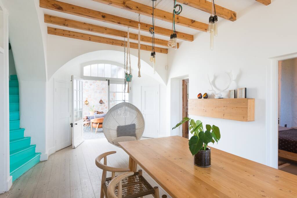 The dining room