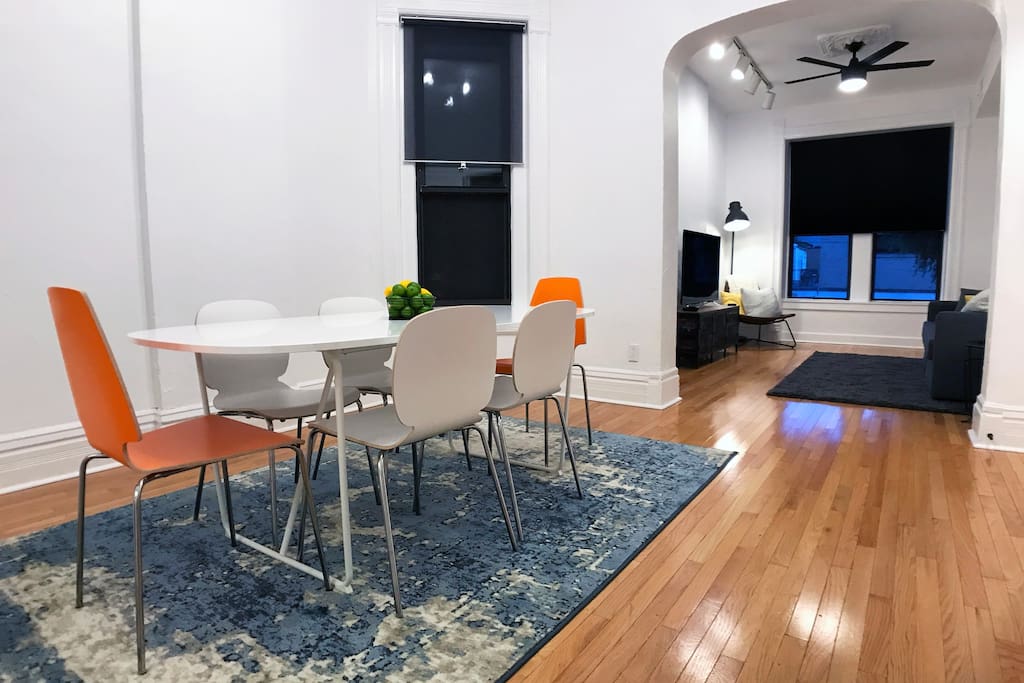 Dining room features seating for 6, so feel free to cook during your stay!