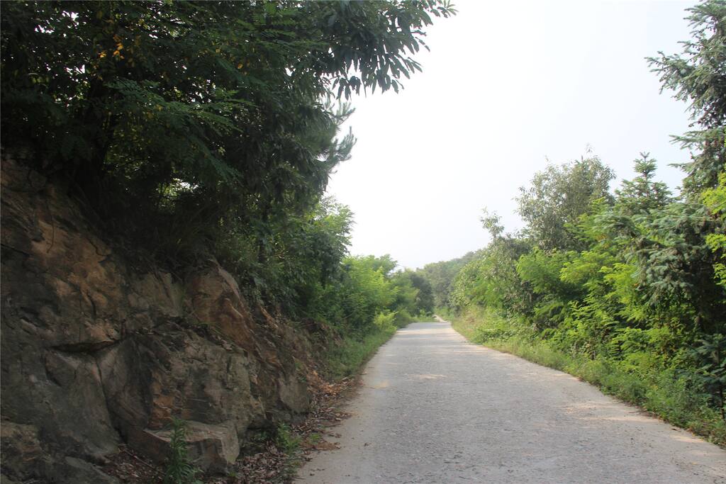 到达武当山玉虚宫后,一路就是原生态乡村道路(仅4.5公里)