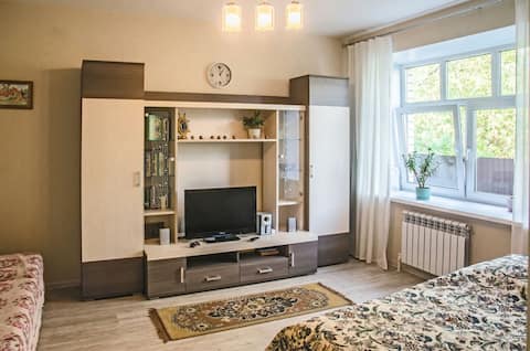 Новая уютная квартира в 10 минутах от центра.