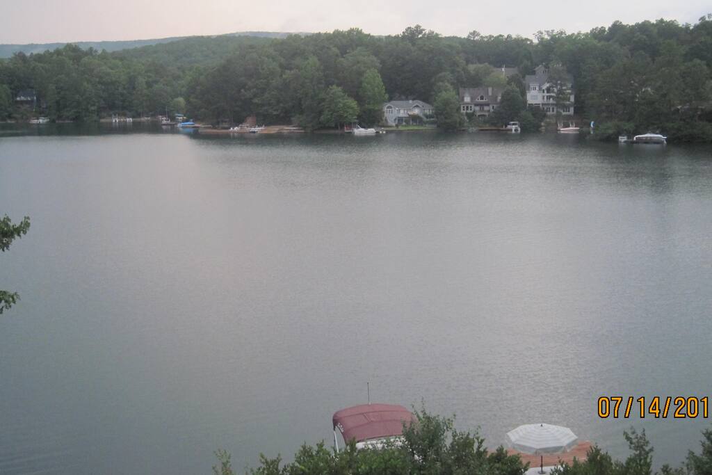 view from porch