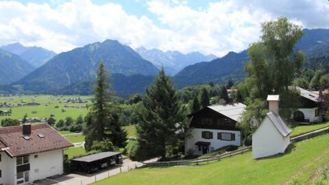 Oberstdorf - Wellness (Sauna) with a panoramic view