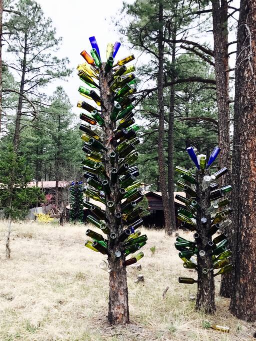 Wine bottle Trees