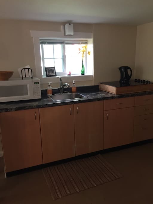 Kitchen area.