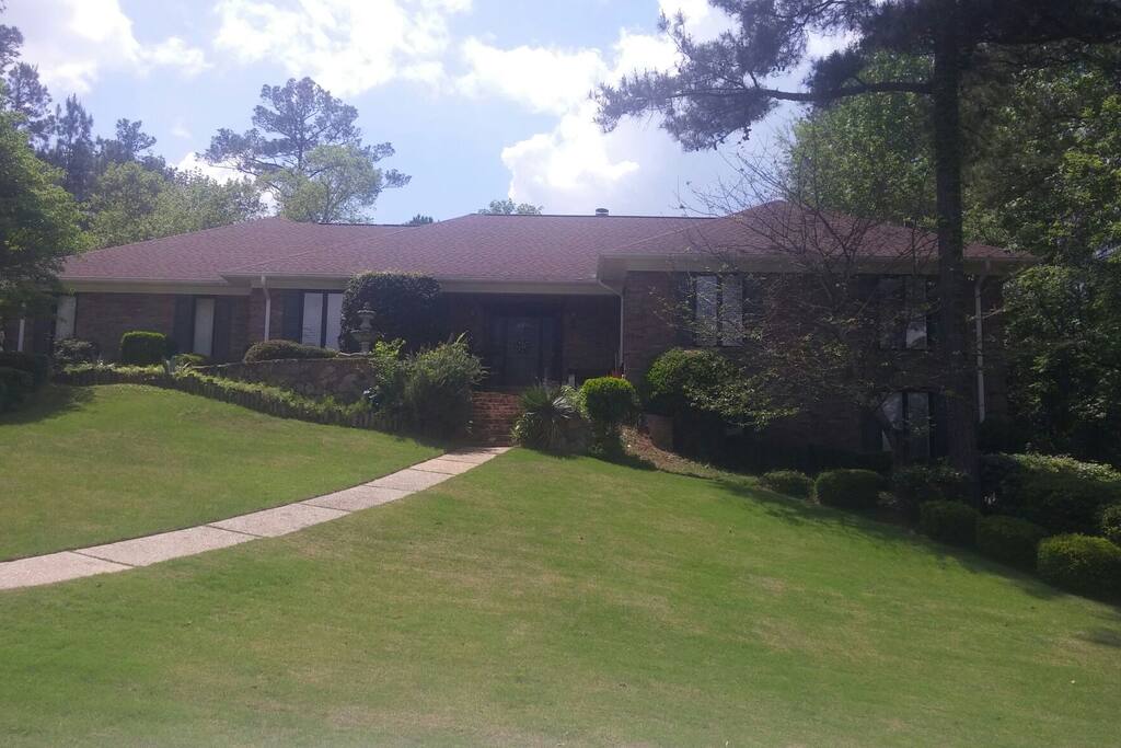 Brick House front View, back side has private entrance
