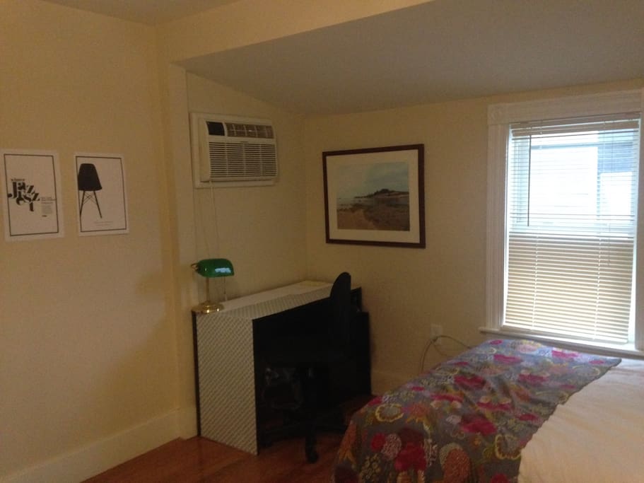 Desk in bedroom