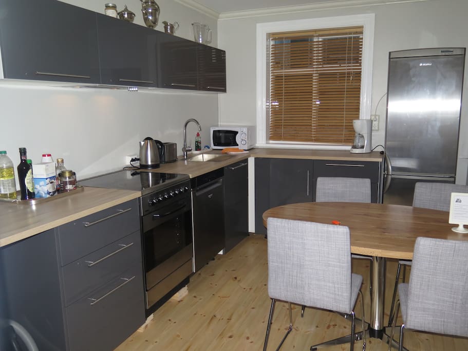 Fully equipped kitchen