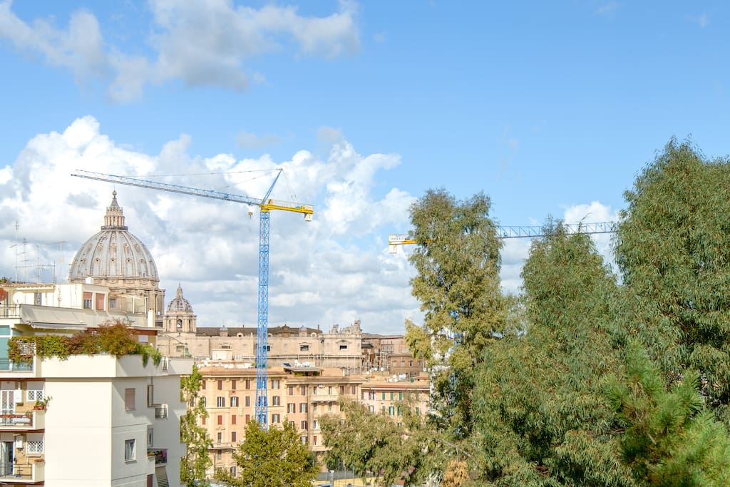 Visuale dal balcone di San Pietro