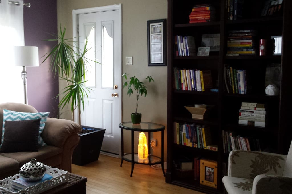 Bright livingroom with natural light