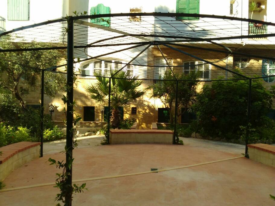 Vista sul giardino