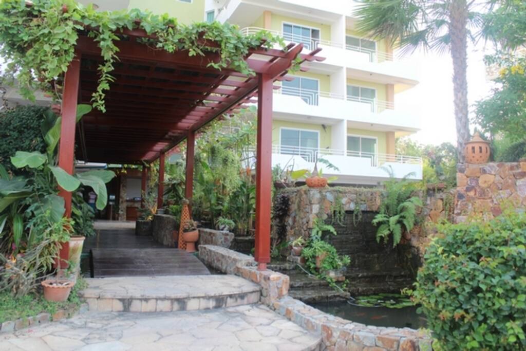Condo entrance