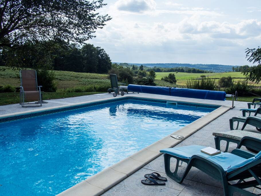 Pool with a view