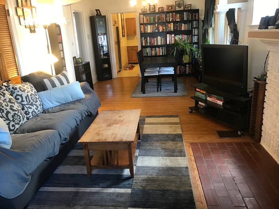 Living Room (note: furnishings will be different than shown)