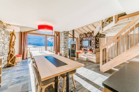 Residence Cap Neige, beautiful appt n°32, 16 pers