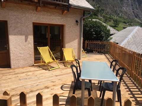 Large and charming home in a unique setting