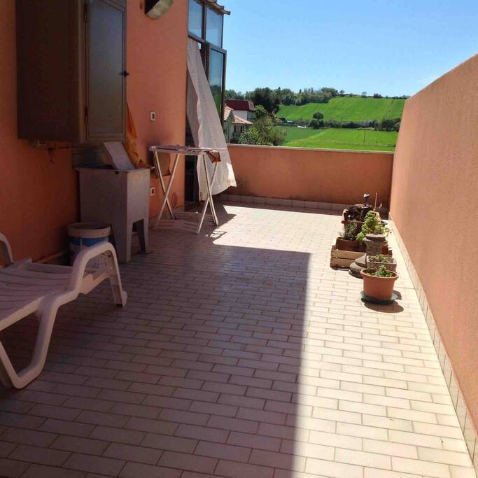 Terrazzo abitabile