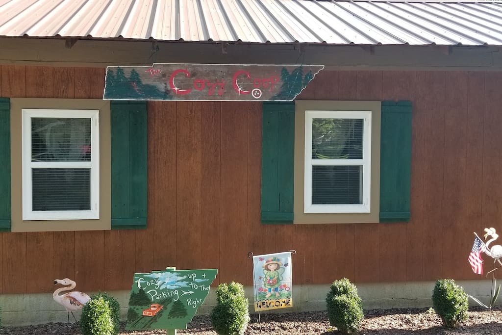 This the Cozy Coop. Your home away from home.