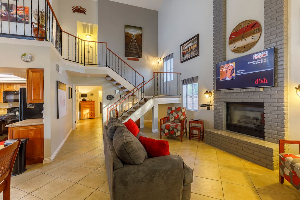 The Wine Loft Living Room (Main Level)