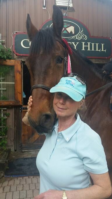 Kathy Fremes, who owns Country Hill Farm believes that great horses are made with skill and patience.