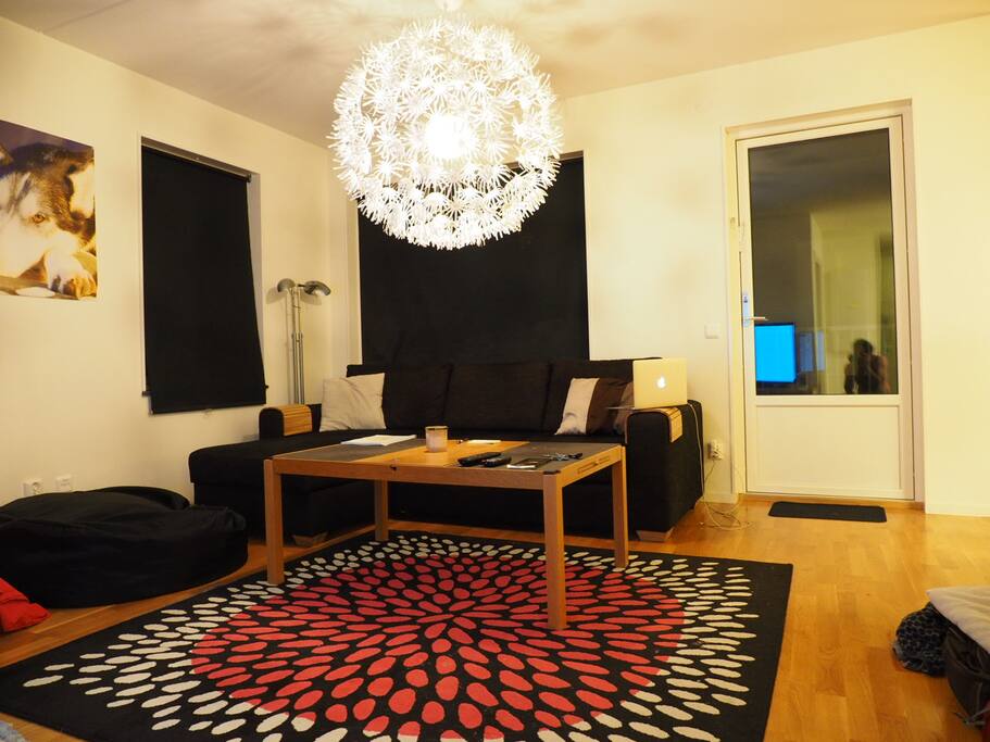 The living room