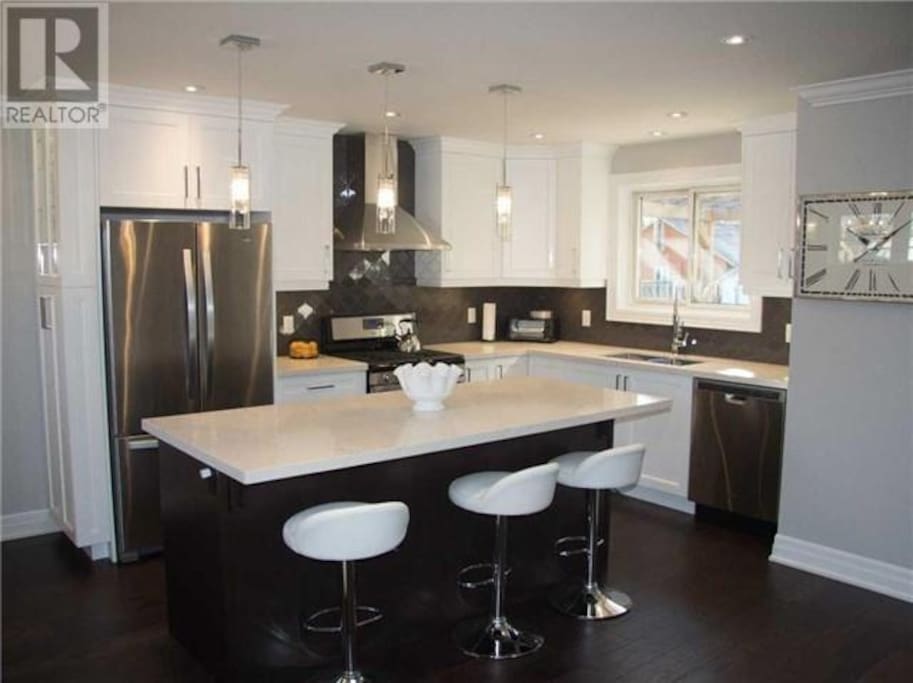 New bright kitchen
