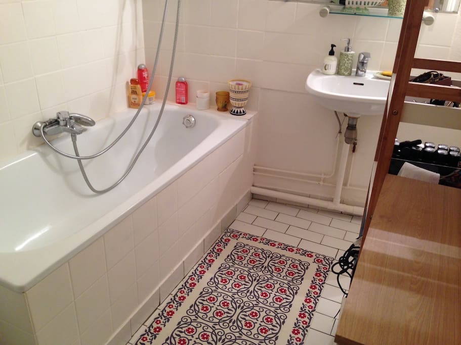Avec grande baignoire