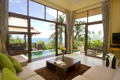 Beach-side Private Sunset View Villa