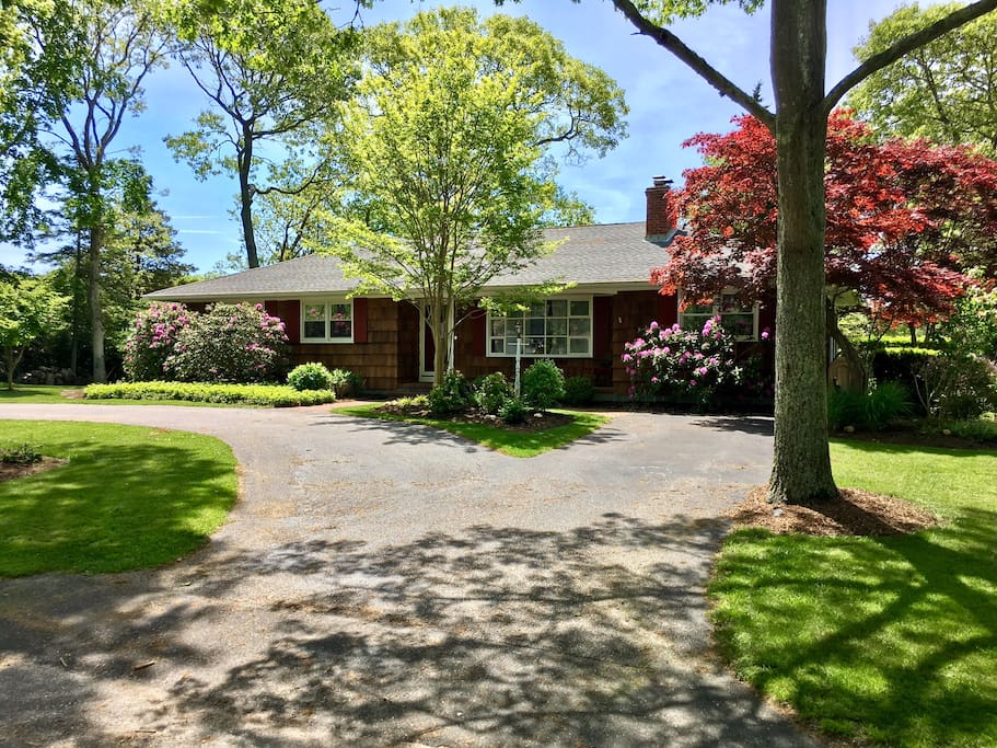 Front of House from Bottom of Driveway