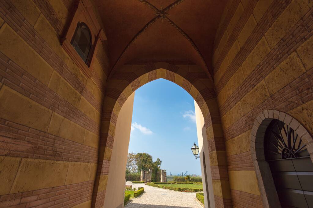 Entrata giardino della Villa