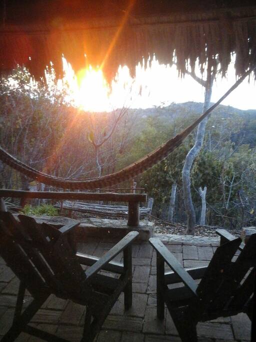 vista al amanecer