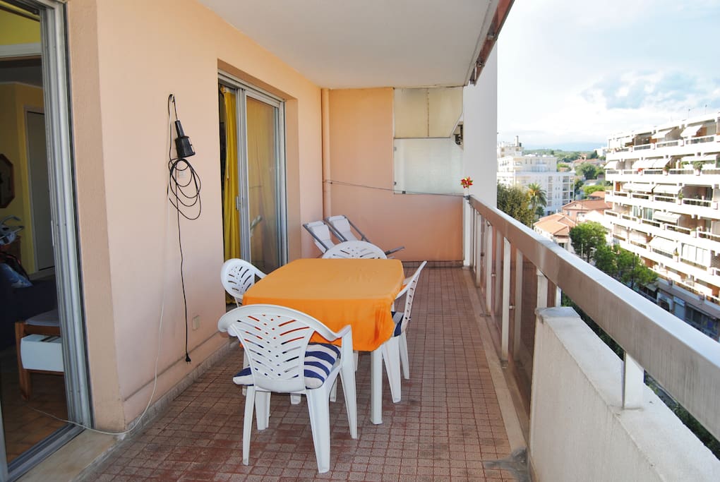 Vue depuis la terrasse