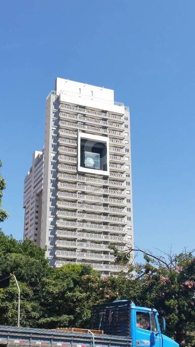 Vista da Vila Olímpia.