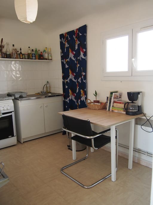 This is where you can cook