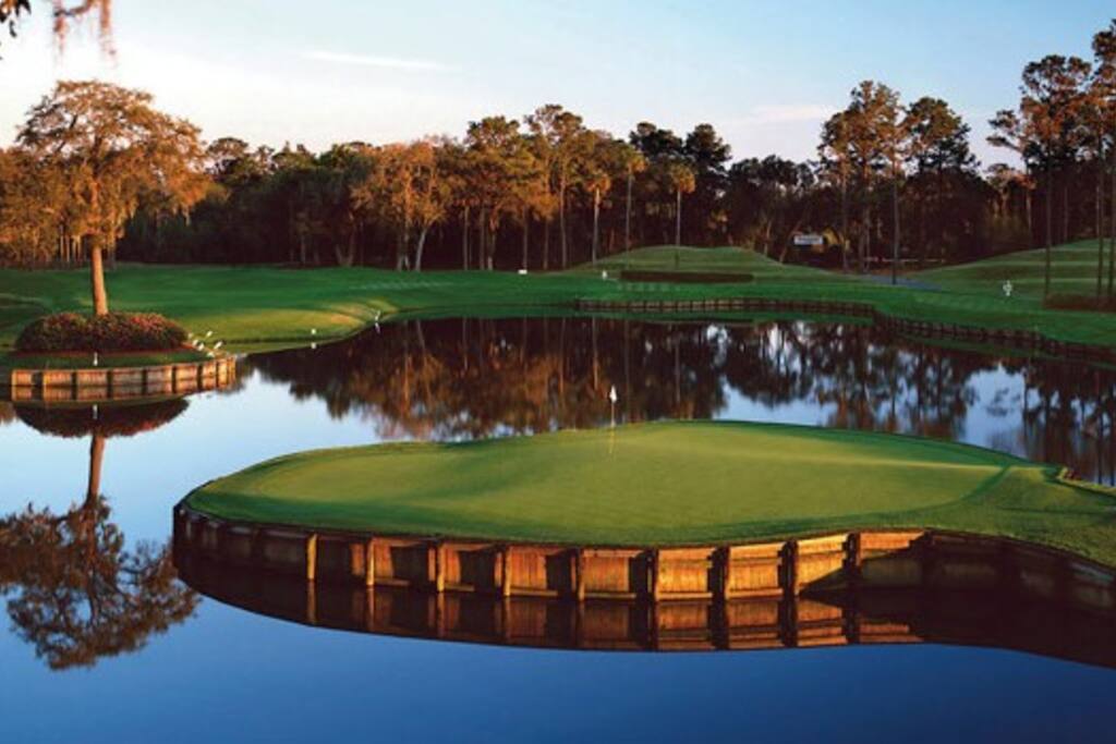 TPC Sawgrass Stadium Course is right next door.