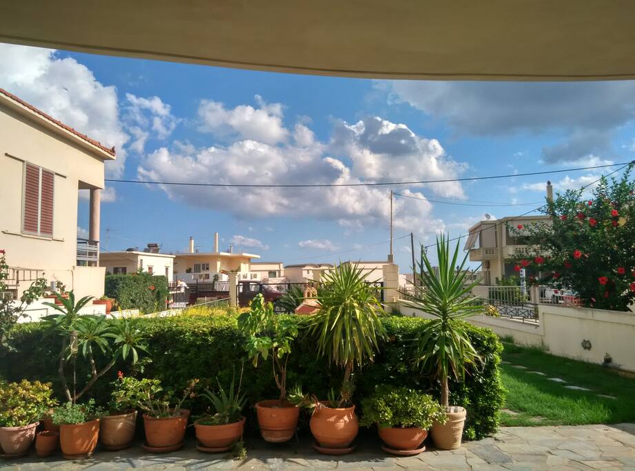 Front View from living room